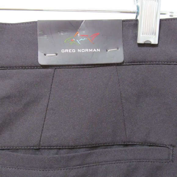 NWT Greg Norman Mens Shorts Black Size 38 ML75 Microlux Stretch Play Dry - Picture 9 of 16